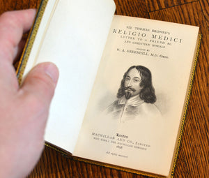 [Fine Binding | Zaehnsdorf] Religio Medici