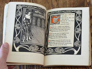 [H.M. O'Kane | Pyrography Binding] Pre-Raphaelite Ballads