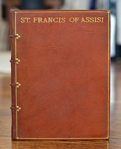 [Fine Binding | Arts & Crafts] Saint Francis of Assisi
