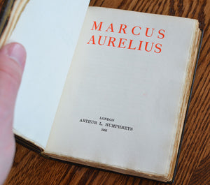 [Fine Binding | Fanny Dudley] Marcus Aurelius