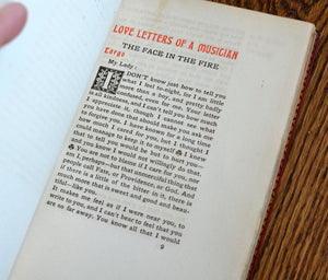 [Roycroft/Philosopher Press Association Copy | Fine Binding] Love Letters of a Musician